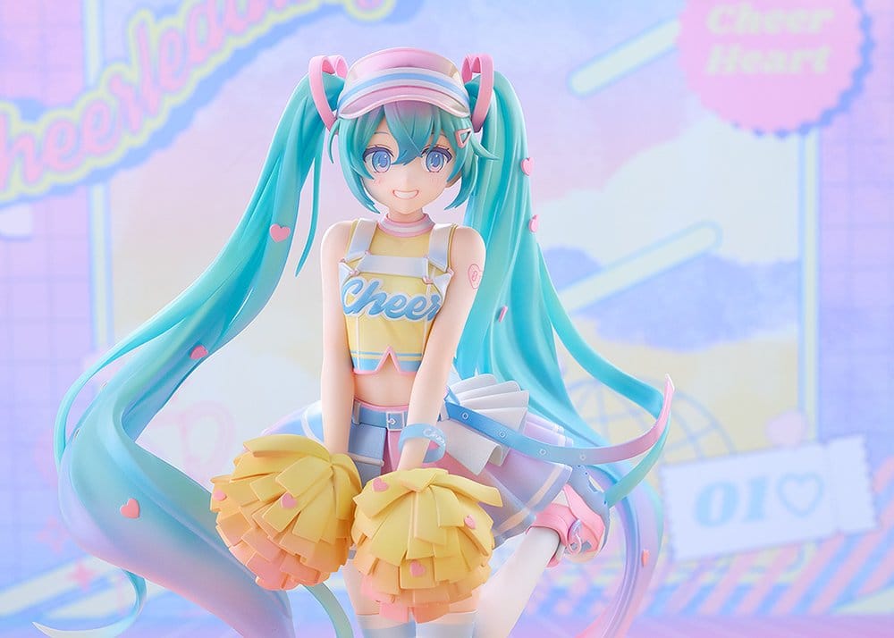 Character Vocal Series 01: Hatsune Miku G.S. Collection PVC Figur 1/7 Hatsune Miku Cheerleading Ver. 25 cm