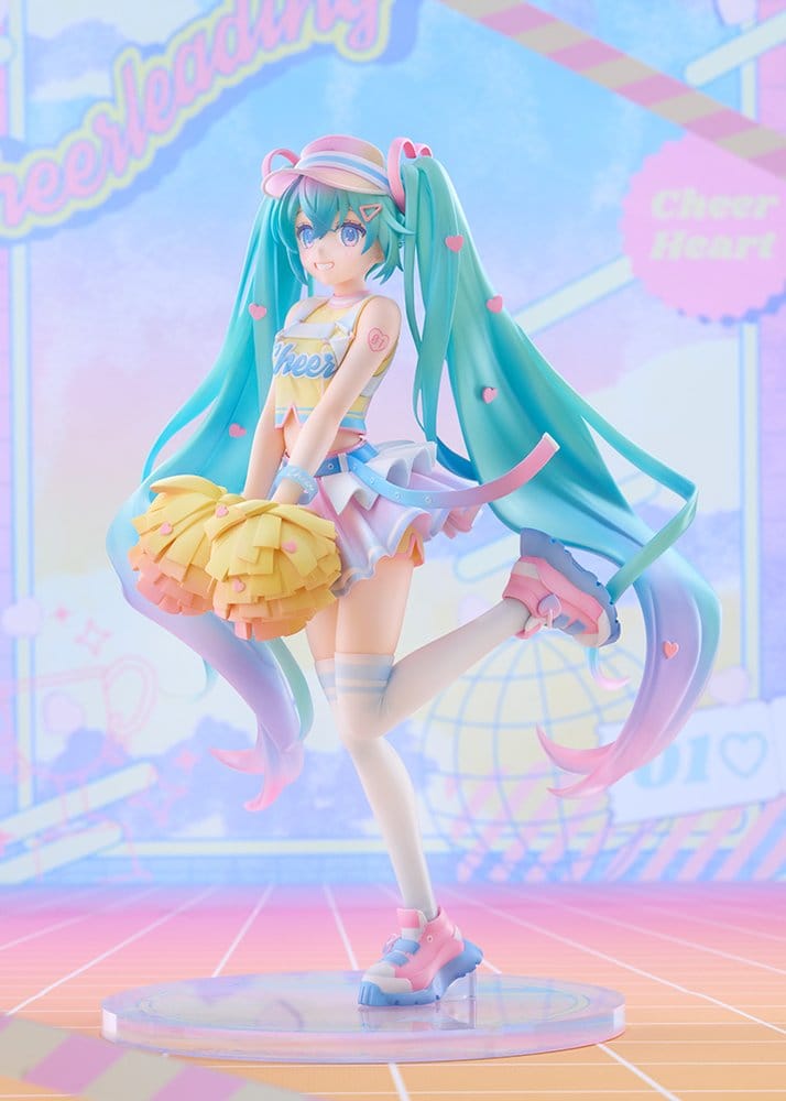 Character Vocal Series 01: Hatsune Miku G.S. Collection PVC Figur 1/7 Hatsune Miku Cheerleading Ver. 25 cm