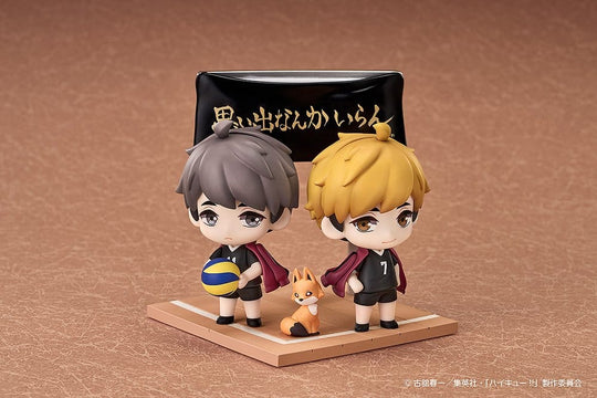 Haikyu!! Qset+ Minifiguren 2er-Pack Atsumu Miya & Osamu Miya 8 cm