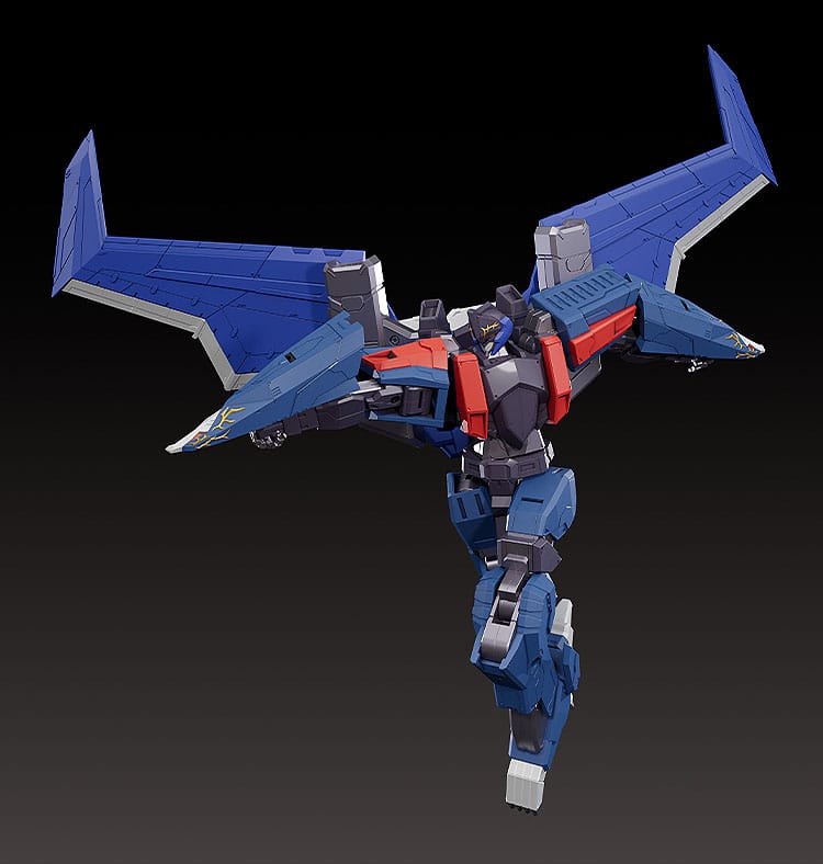 Dancouga - Super Beast Machine God Diecast / PVC Actionfigur The Gattai Black Wing 20 cm