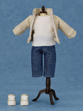 Nendoroid Doll Zubehör-Set Actionfiguren Outfit Set: Leather Jacket (Ivory)