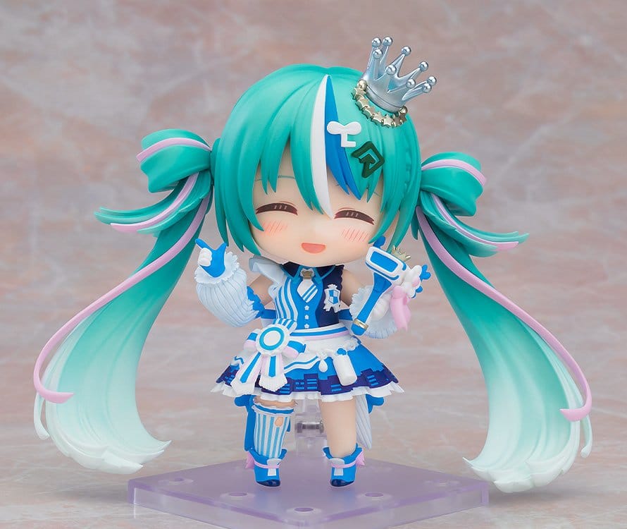 Character Vocal Series 01: Hatsune Miku PVC Statue Nendoroid Lawson's 50th anniversary Special Live Ver. 10 cm
