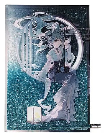 Character Vocal Series 01: Hatsune Miku Glitter Acryl Block Hatsune Miku Han Gong Qiu Yue Ver. 15 cm