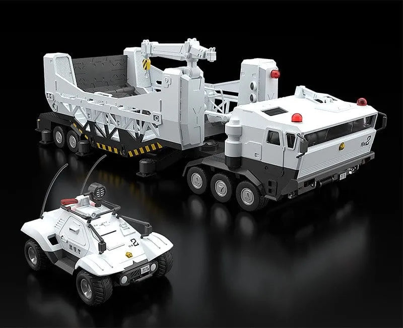 Mobile Police Patlabor Moderoid Plastic Model Kits 1/60 Type 98 Special Command Vehicle & Type 99 Special Labor Carrier (re-run)