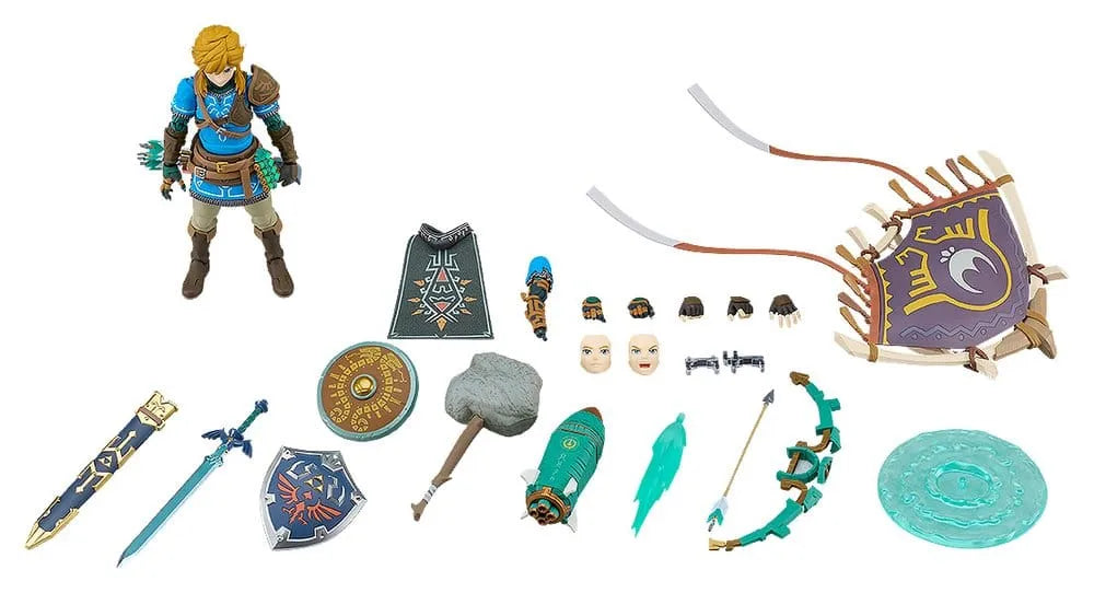 The Legend of Zelda Tears of the Kingdom Figma Actionfigur Link Tears of the Kingdom Ver. DX Edition 15 cm