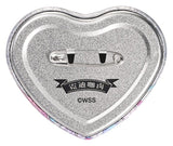 Needy Streamer Overload Needy Streamer Chinese Restaurant Series Heart-Shaped Ansteckbutton Ame