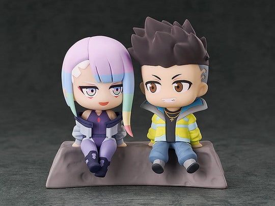 Cyberpunk: Edgerunners Qset+ PVC Figuren 2er-Pack David & Lucy 8 cm