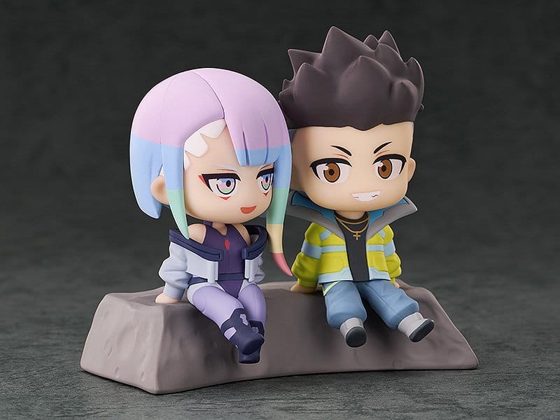 Cyberpunk: Edgerunners Qset+ PVC Figuren 2er-Pack David & Lucy 8 cm