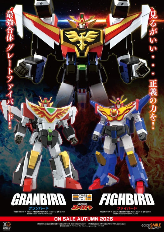 The Brave Fighter of Sun Fighbird Actionfigur The Gattai Fighbird 25 cm