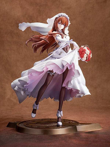 Steins Gate PVC Statue 1/7 Kurisu Makise: Wedding Dress Ver. 26 cm