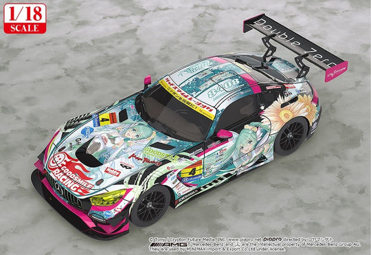 Hatsune Miku GT Project Fahrzeug 1/18 Good Smile Hatsune Miku AMG 2017 SUPER GT Ver. 26 cm