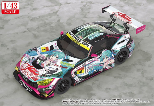 Hatsune Miku GT Project Fahrzeug 1/43 Good Smile Hatsune Miku AMG 2019 Ver. 11 cm