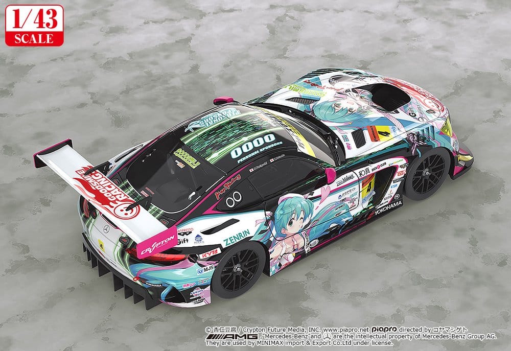 Hatsune Miku GT Project Fahrzeug 1/43 Good Smile Hatsune Miku AMG 2019 Ver. 11 cm