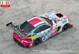 Hatsune Miku GT Project Fahrzeug 1/43 Good Smile Hatsune Miku AMG 2024 Season Opening Ver. 11 cm