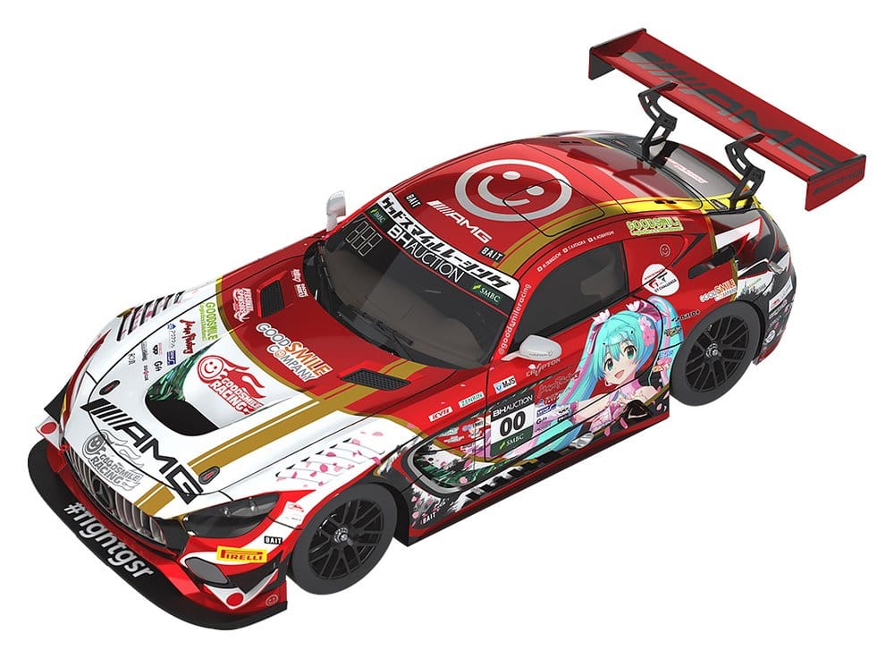 Hatsune Miku GT Project Fahrzeug 1/43 Mercedes-AMG Team Good Smile 2019 Suzuka 10Hours Ver. 11 cm