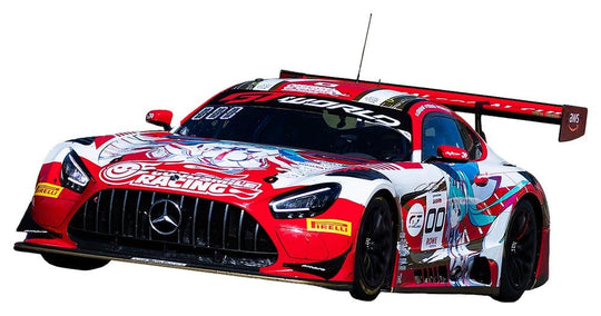Hatsune Miku GT Project Fahrzeug 1/43 Hatsune Miku: AMG 2025 Spa 24H Ver. 11 cm