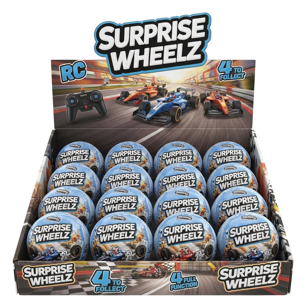 Gear2Play &nbsp;Blind Box Fahrzeug Funkgesteuertes RC Auto Surprise Wheelz Display (16)