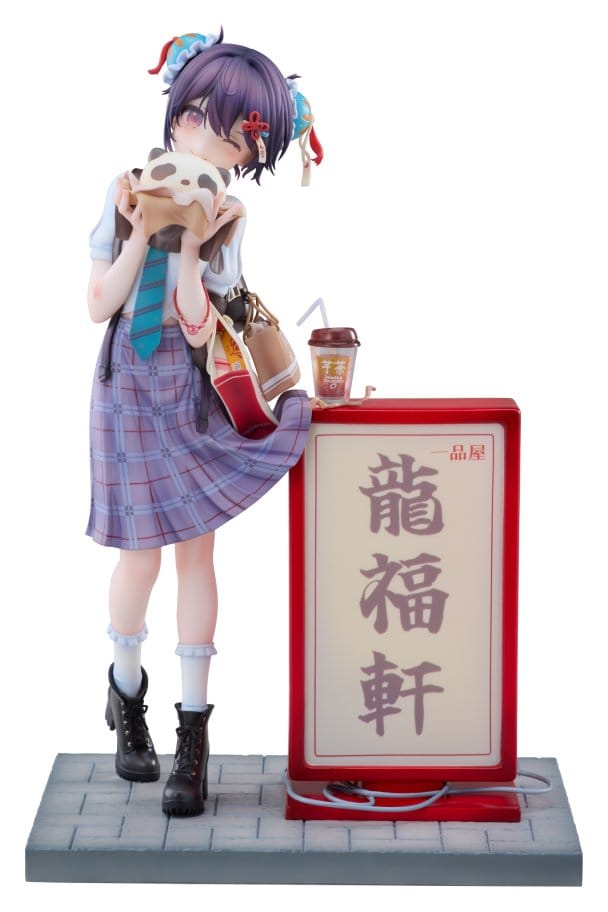 Original Character PVC Figur 1/6 Panda Nikuman-chan Deluxe Edition 26 cm