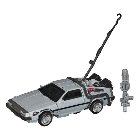 Transformers x Zurück in die Zukunft Actionfigur Delorian 14 cm