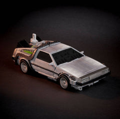 Transformers x Zurück in die Zukunft Actionfigur Delorian 14 cm