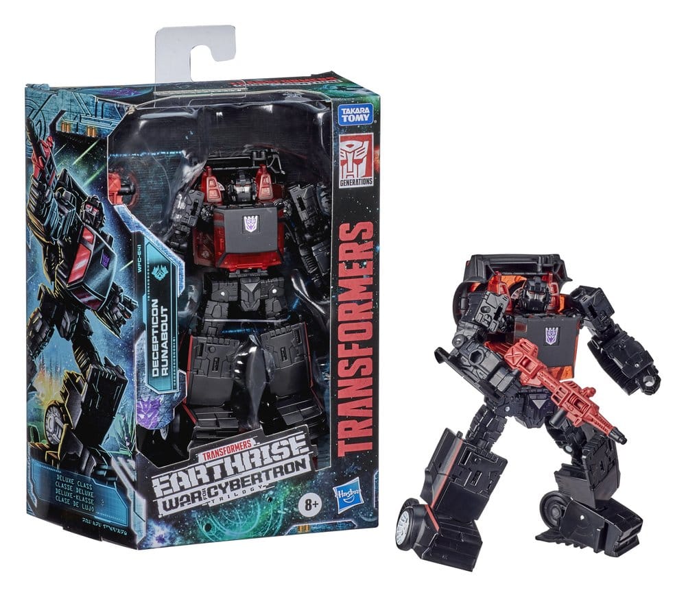 Transformers Generations War for Cybertron: Earthrise Deluxe Class Actionfigur Decepticon Runabout WFC-E41 14 cm