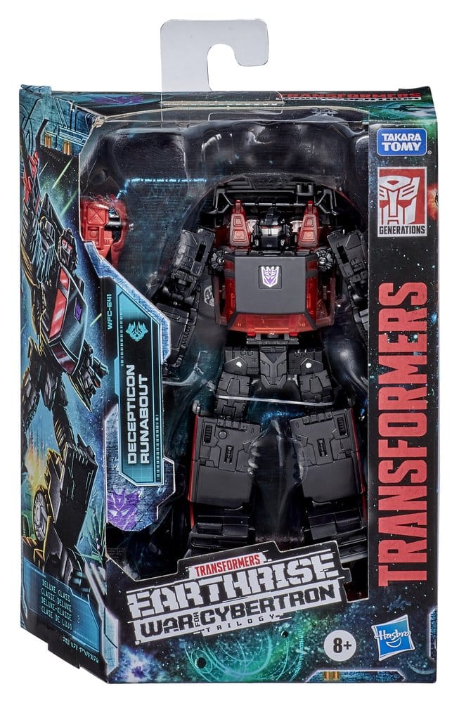Transformers Generations War for Cybertron: Earthrise Deluxe Class Actionfigur Decepticon Runabout WFC-E41 14 cm