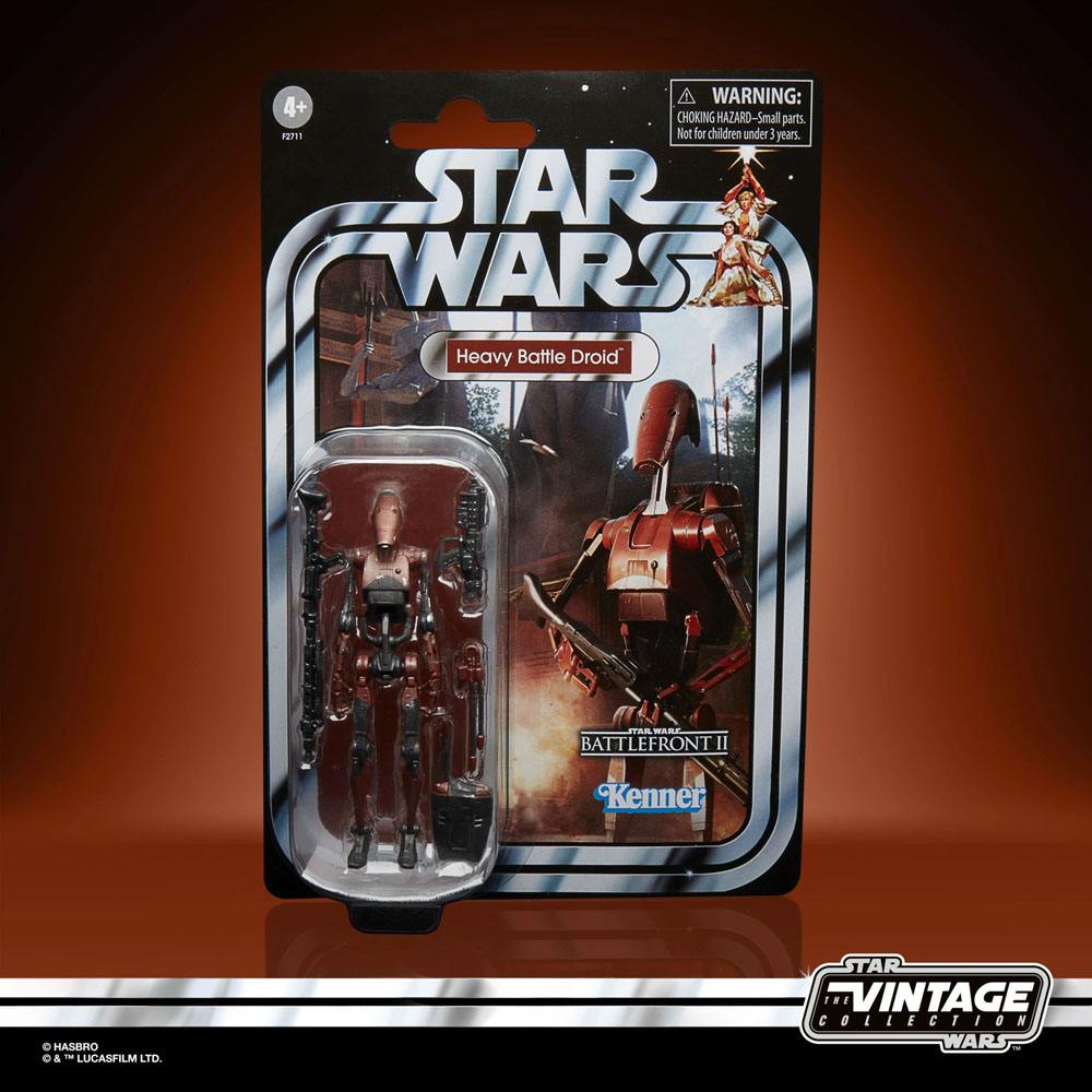 Star Wars Vintage Collection Gaming Greats Actionfigur 2021 Heavy Battle Droid (Battlefront II)