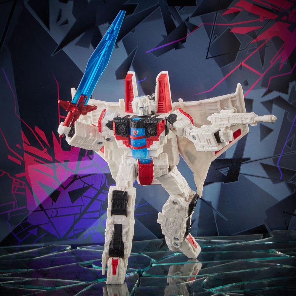 Transformers: Shattered Glass Voyager Class Actionfigur Starscream 18 cm