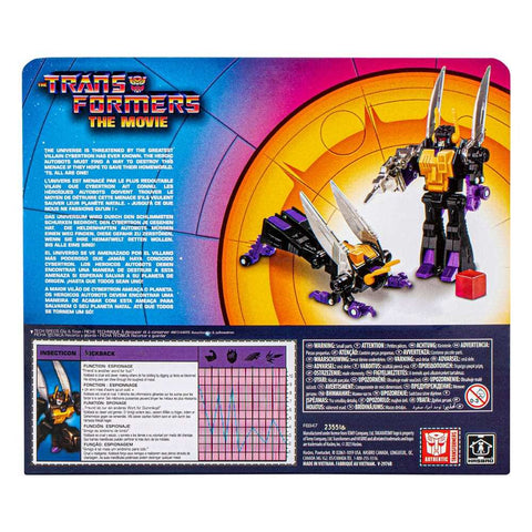 The Transformers  The Movie Retro Actionfigur Kickback 14 cm