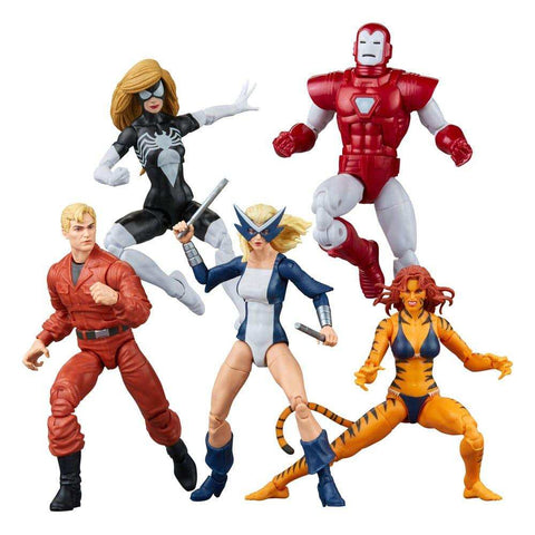 Marvel Legends 5er-Pack The West Coast Avengers Exclusive 15 cm - Smalltinytoystore