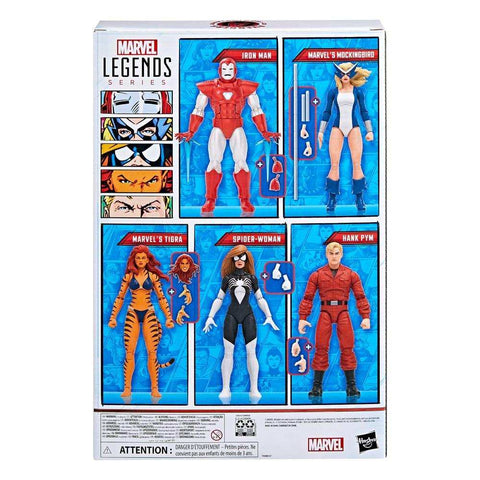 Marvel Legends 5er-Pack The West Coast Avengers Exclusive 15 cm - Smalltinytoystore