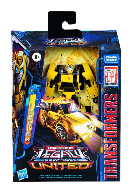 Transformers Generations Legacy United Deluxe Class Animated Universe Bumblebee 14 cm