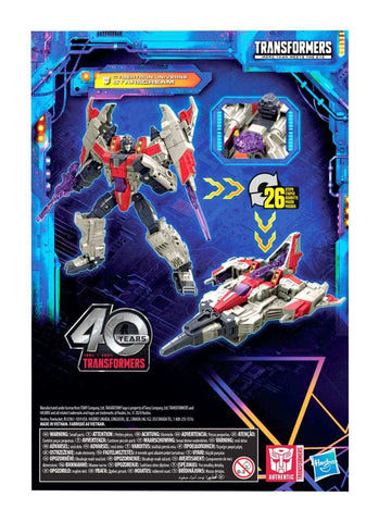 Transformers Generations Legacy United Voyager Class Cybertron Universe Starscream 18 cm