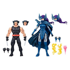 Wolverine 50th Anniversary Marvel Legends 2er-Pack Wolverine & Psylocke 15 cm - Smalltinytoystore