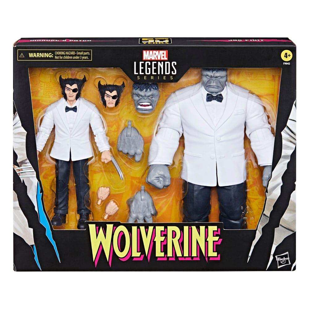 Wolverine 50th Anniversary Marvel Legends 2er-Pack Marvel's Patch & Joe Fixit 15 cm - Smalltinytoystore