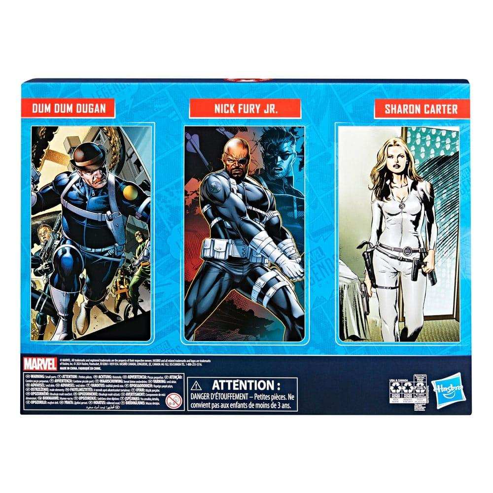 Captain America Marvel Legends 3er-Pack S.H.I.E.L.D. 15 cm - Smalltinytoystore