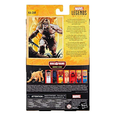 Marvel Legends Ka-Zar (BAF Marvel's Zabu) 15 cm - Smalltinytoystore