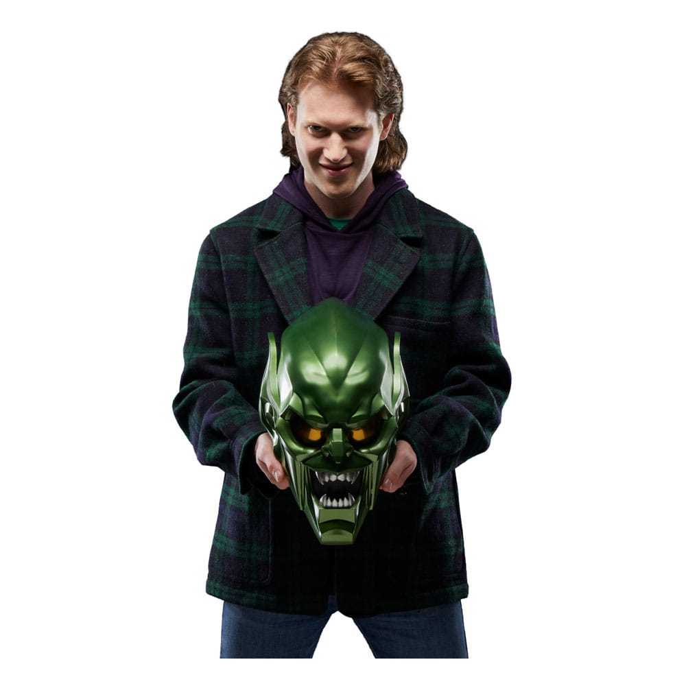 Spider-Man: No Way Home Marvel Legends Roleplay-Replik Green Goblin Premium Helm