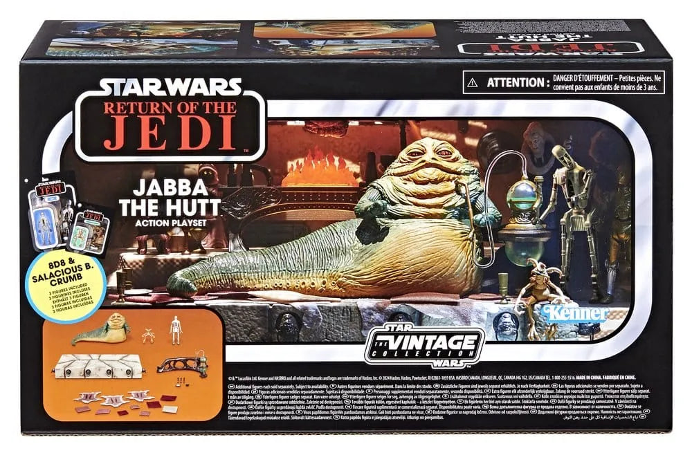 Star Wars Episode VI Vintage Collection Playset Jabba the Hutt 10 cm
