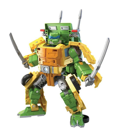 Transformers x Teenage Mutant Ninja Turtles Actionfigur Party Wallop 18 cm