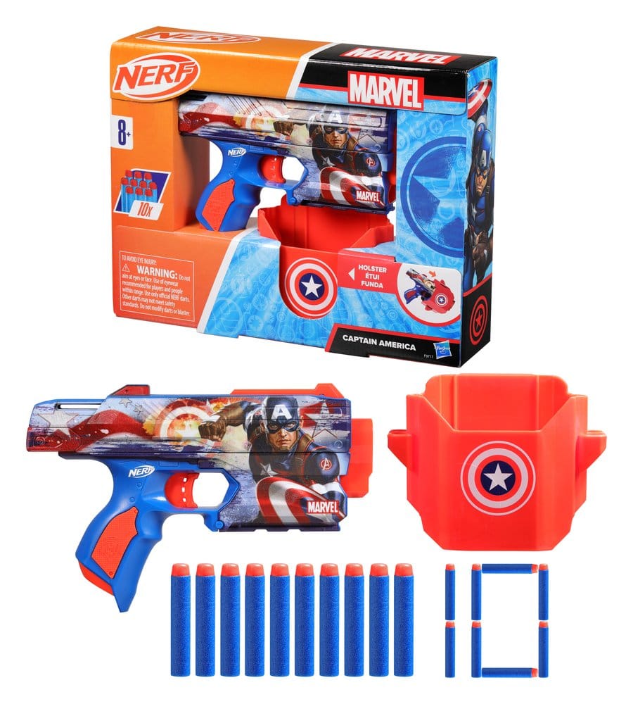 Marvel NERF Dart-Blaster Captain America