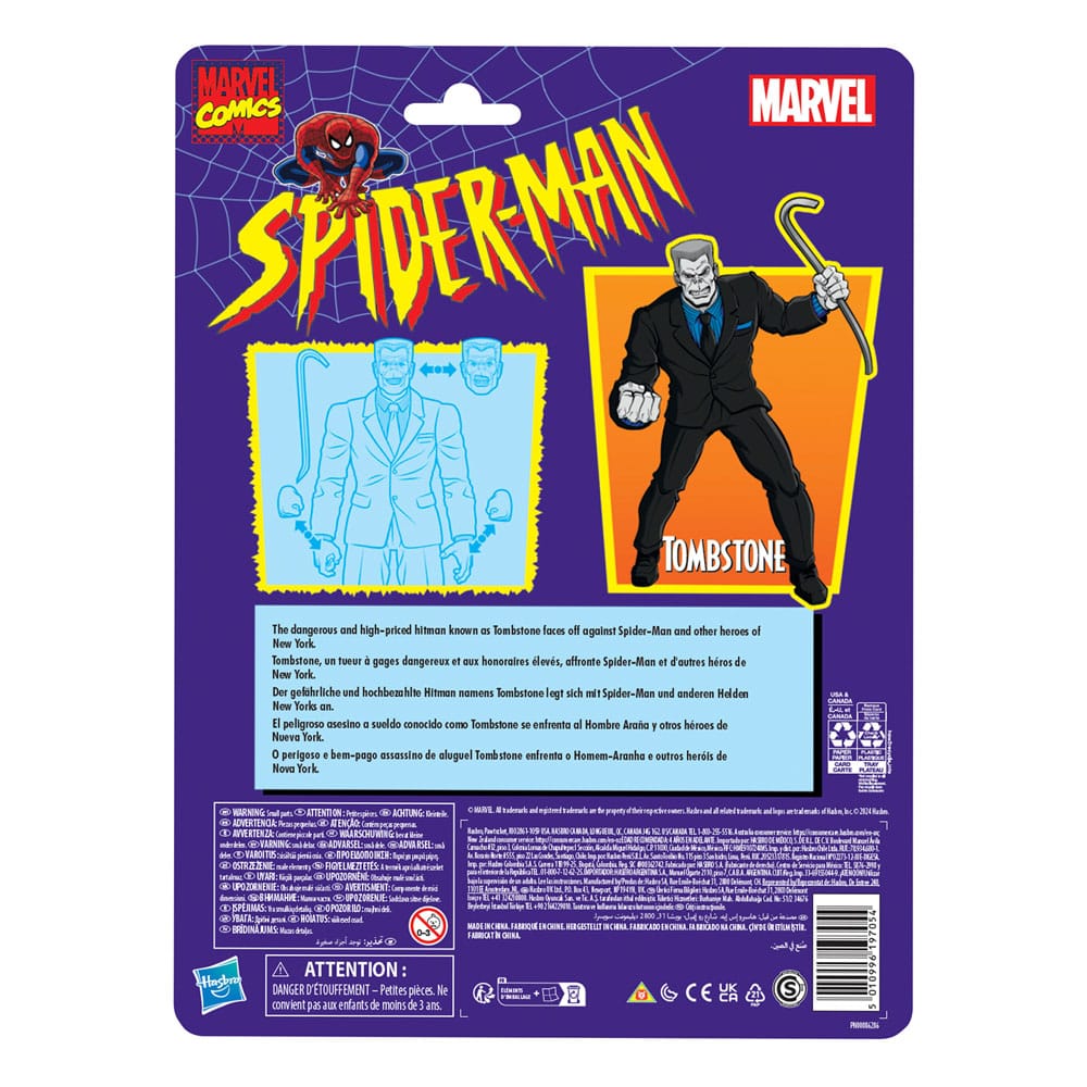 Spider-Man Marvel Legends Actionfigur Tombstone 15 cm