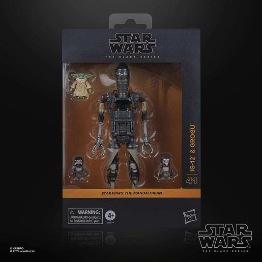 Star Wars Black Series The Mandalorian 2er-Pack IG-12 & Grogu 15 cm