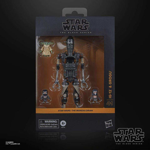 Star Wars Black Series The Mandalorian 2er-Pack IG-12 & Grogu 15 cm