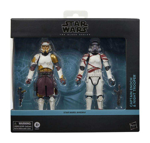 Star Wars Black Series Ahsoka 2er-Pack Captain Enoch & Night Trooper 15 cm - Smalltinytoystore