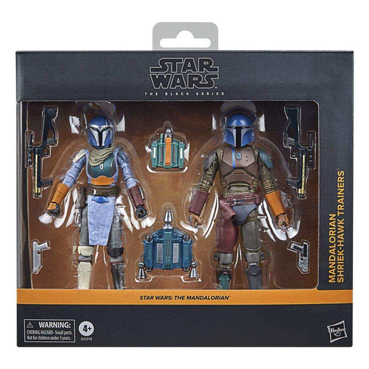 Star Wars Black Series The Mandalorian 2er-Pack Shriek-Hawk Trainers 15 cm