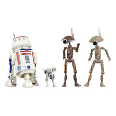 Star Wars Black Series The Mandalorian 4er-Pack R5-D4, BD-72 & Pit Droids