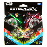 Beyblade X und Star Wars Collab Luke Skywalker 4-80B vs. Darth Vader 4-60B