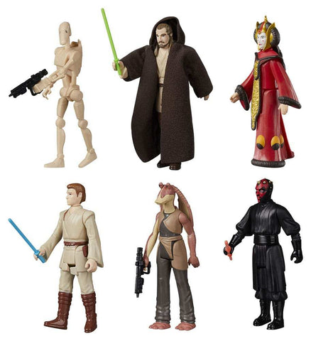 Star Wars Vintage Collection Retro Episode I The Phantom Menace Multipack 10 cm