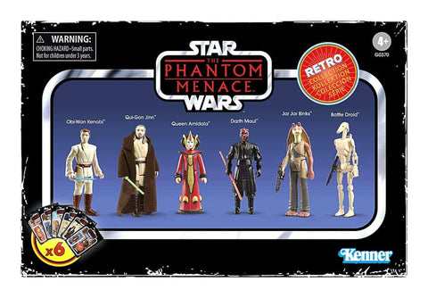 Star Wars Vintage Collection Retro Episode I The Phantom Menace Multipack 10 cm